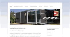 Desktop Screenshot of goedegebuure.nl