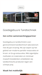 Mobile Screenshot of goedegebuure.nl